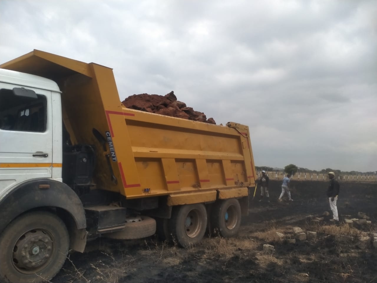 road preparation on Baraka Prime Gardens Phase 1
